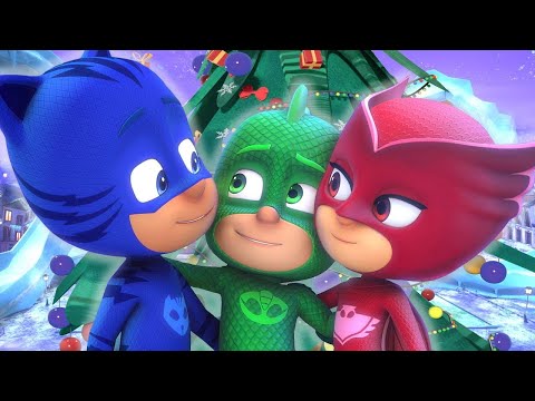 PJ Masks in Hindi – Gekko Saves Christmas-  Kahaniya – Hindi Cartoons for Kids